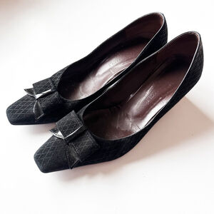 Vintage Bruno Magli Heels Black Women's Size 8.5